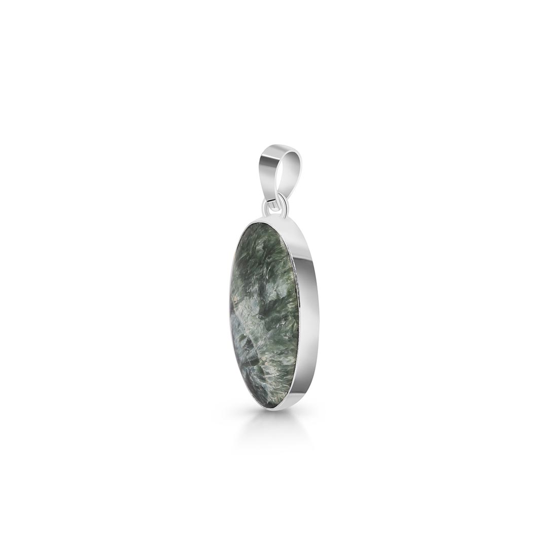 Seraphinite Pendant-(SER-P-20.)